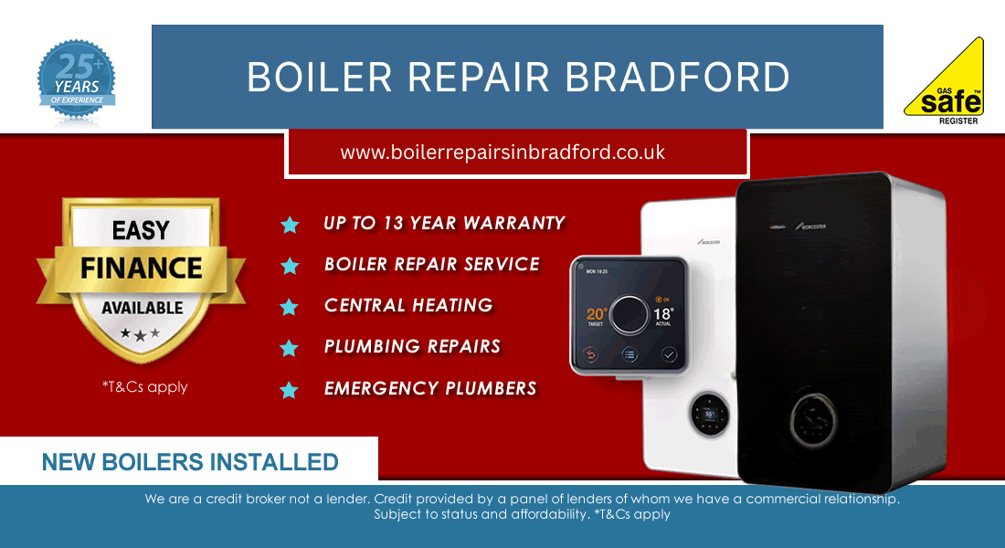 New boilers installation offer in Bradford poster
